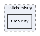 models/soilchemistry/simplicity